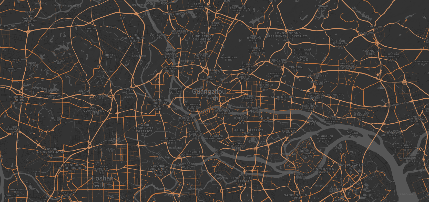 Guangzhou Map
